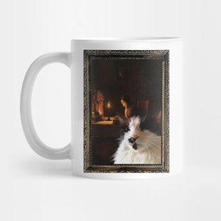 Cat Romantic Painting Mug